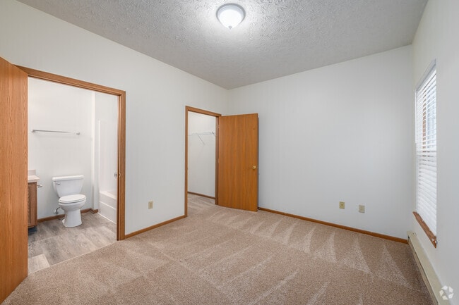 2BR, 1BA - 900SF - Primary Bedroom - Walden Apartments
