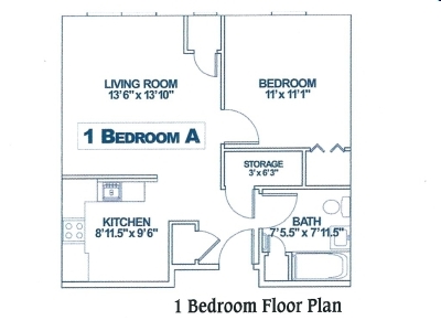 1BR/1BA - Southwind Landing Senior Apartments