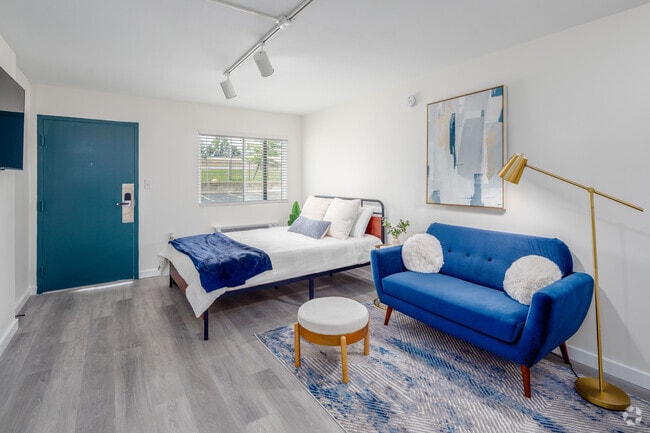 Estudio - S2 - 288SF - Sala de estar - Hermitage Studios Nashville