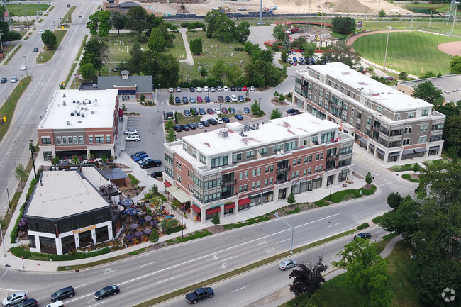 Aerial Photo - Encore Living at Mequon Town Center