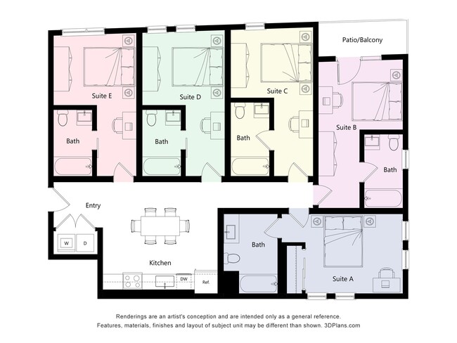 Floorplan - OnSunset Co-Living