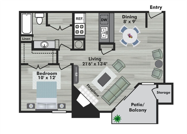 Interior Photo - Cobblestone Village