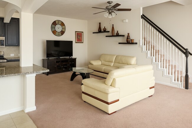 Sala de estar moderna - 8303 Greys Ln