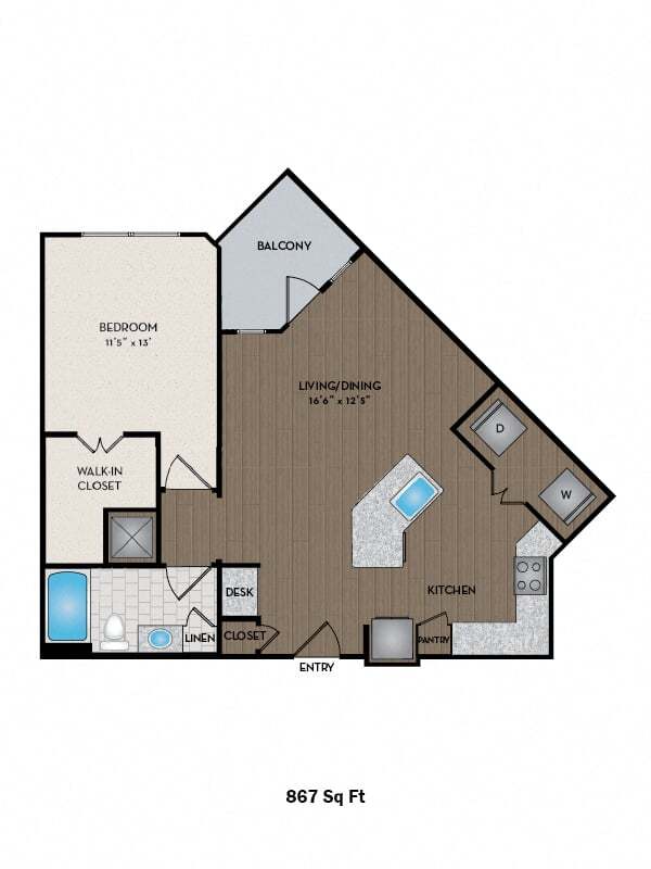 Interior Photo - 2700 Charlotte Ave Apartments