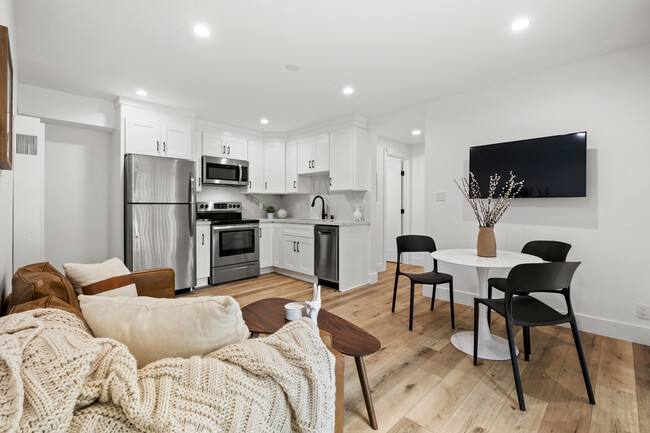 Kitchen and Living Room - 2729 Dwight