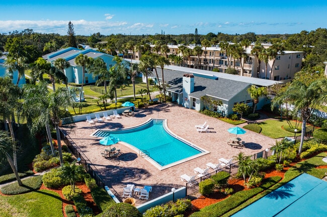 Pool Aerial Shot - Costa del Sol Apartments, LLC