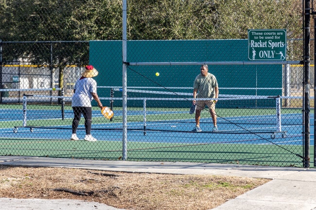 Pickleballers in Jacksonville can access the courts downtown at L.P. Willingham Waterfront Park.