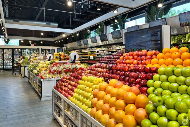 Fresh produce awaits at Harrison’s DeCicco & Sons market.