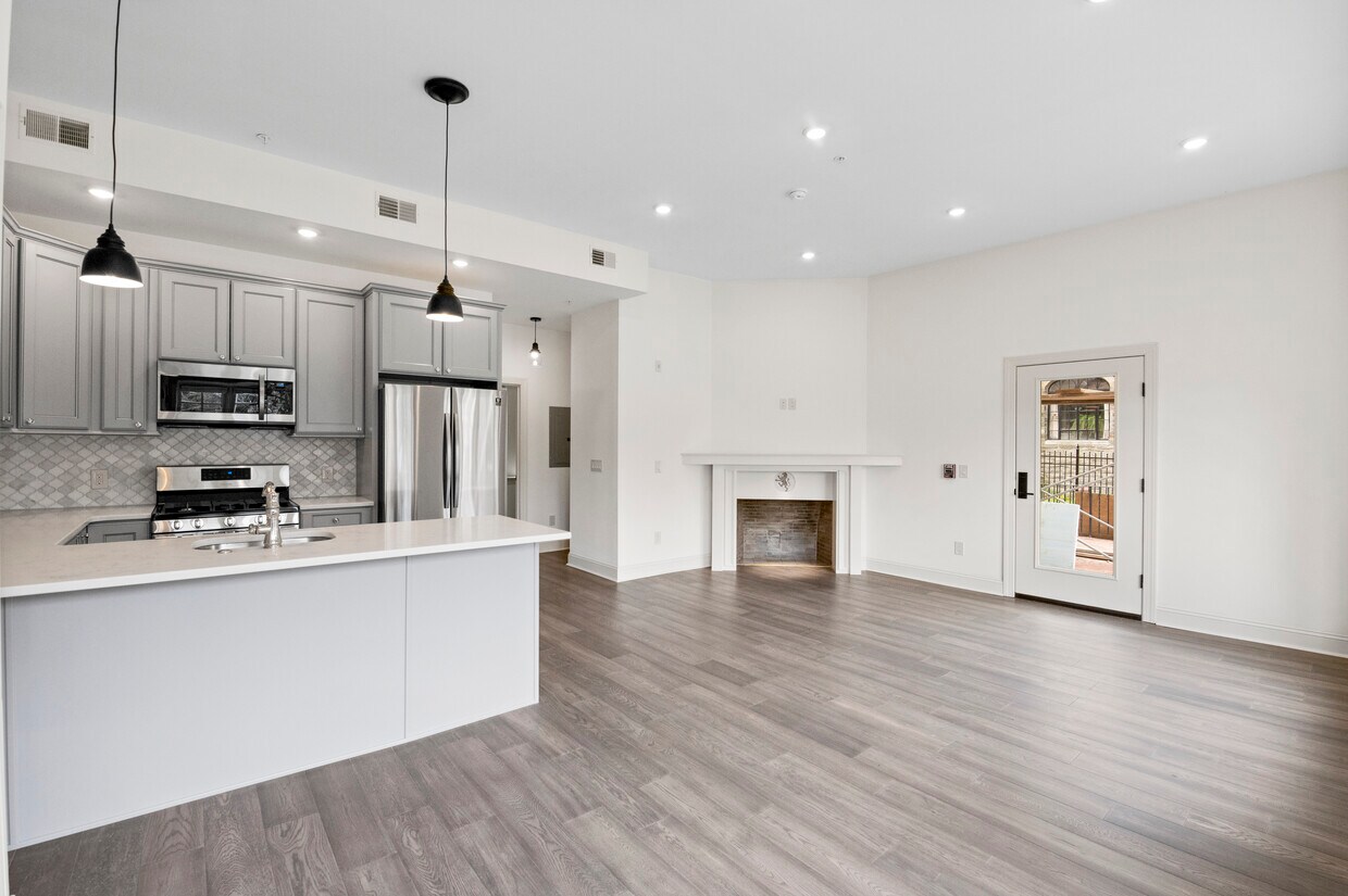 Living Room & Kitchen - 240 W Tulpehocken St (Philadelphia, PA)