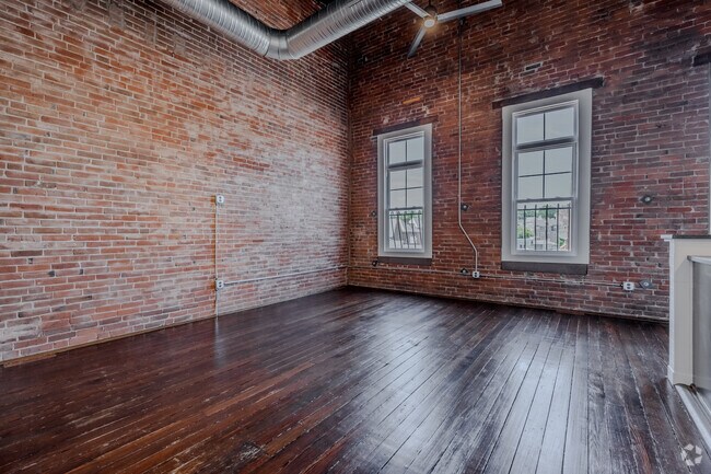 Apto I - Sala de estar - 424 Main Street Luxury Apartments