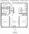 Two Bedroom Two Bath (Lofts)