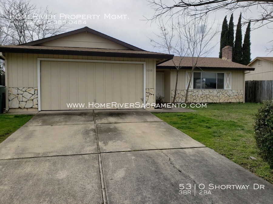 5310 Shortway Dr, Sacramento, CA 95823 House Rental in Sacramento, CA