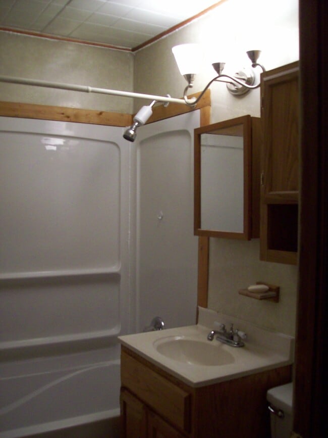 Master bath with tub and shower. - 2833 Eisenhower Drive