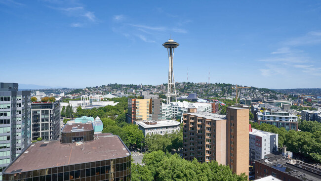 View from Apartment - Centennial Tower and Court