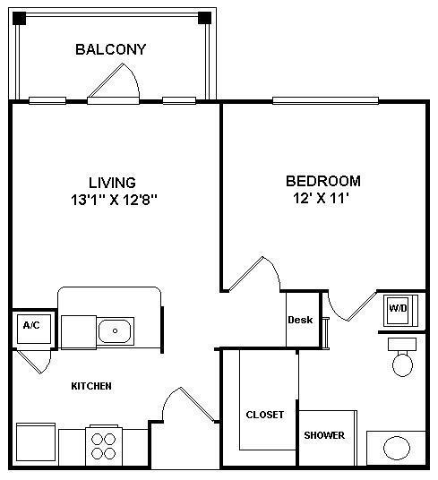 Foto principal - Downtown 1/1 with balcony!