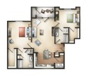 2 Bedroom Craftsman Premier