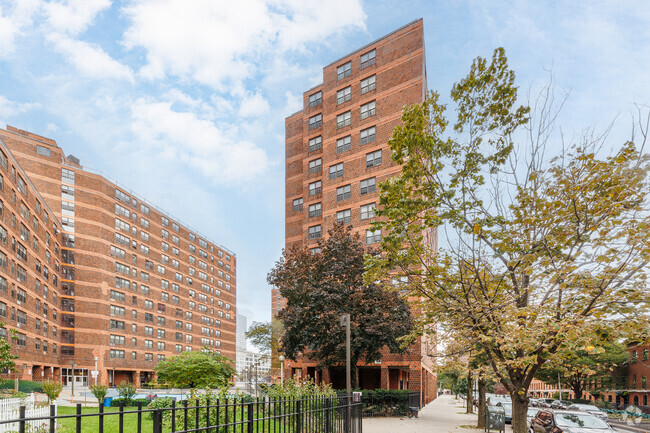 Building's courtyard - 475 Carlton Ave