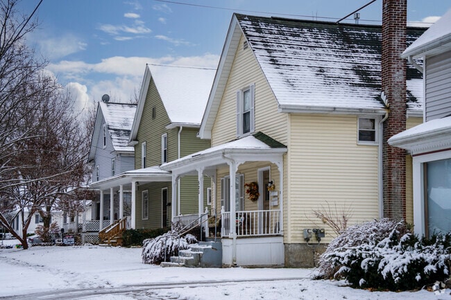 Homes neatly line the streets of Lapeer.