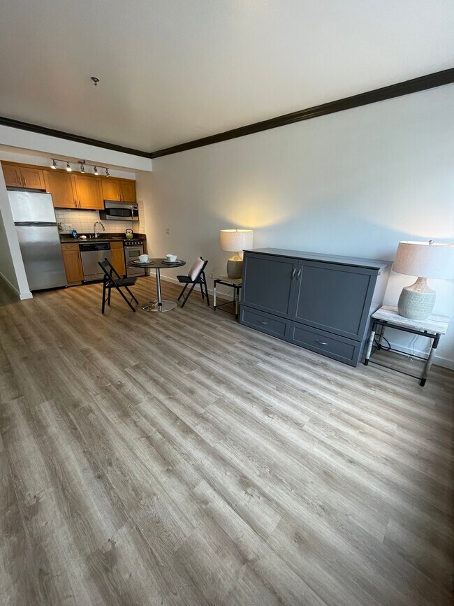 Sala de estar tipo estudio - The Cedars