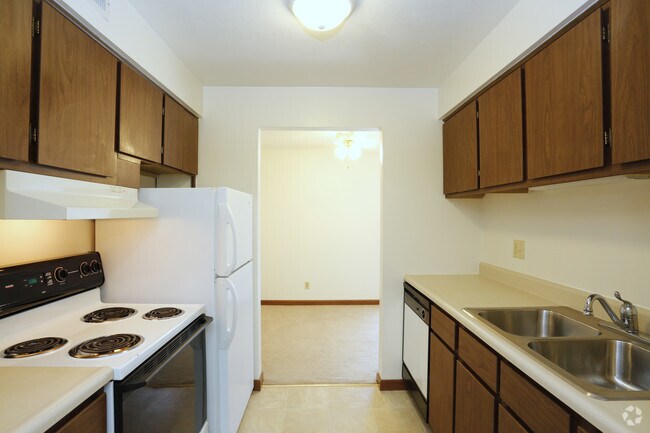 2BR_1BA 800 ft² - w/balcony - cocina - Old Orchard