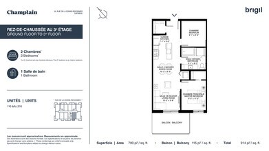 Interior Photo - Champlain Village Urbain