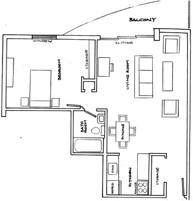 Floorplan - Laronde Apartments