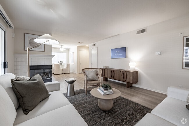 1BR, 1BA - 954SF - Living Room - ARTÀ Apartments