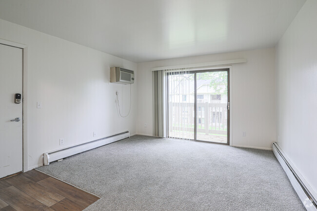 1 BR, 1 BA - Living Room - Glen Oaks Apartments