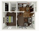 A  1 bedroom