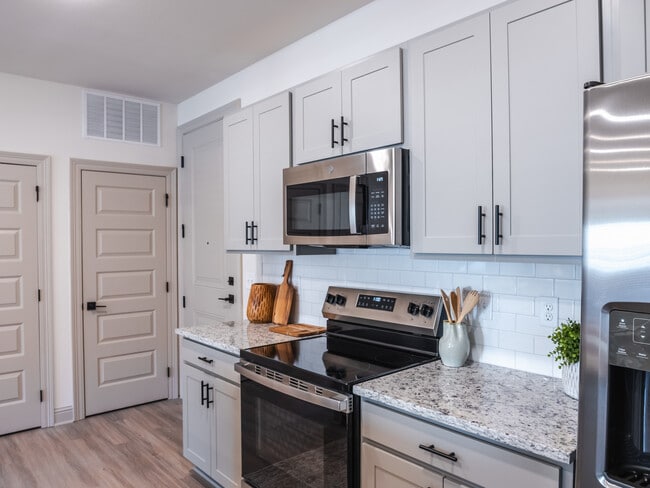 The Sabine: 2BR, 2BA- Kitchen - The Flats at Ransley