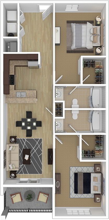 Room closer to the door - 630 SC-544