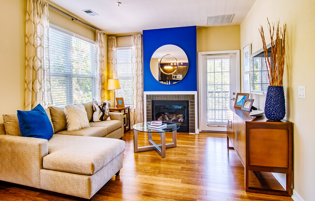 Bamboo Flooring in Living Room, Dining Room, and Kitchen - The Villas at Dorsey Ridge