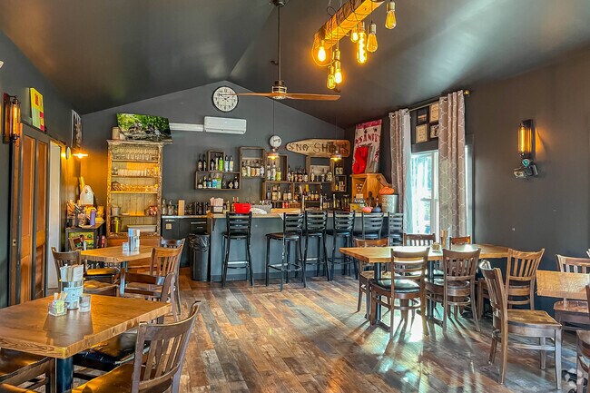 The Snapshot Lounge in Granville is a favorite dining area for locals.