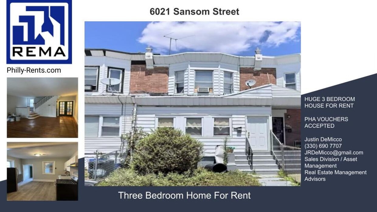 6021 Sansom St, Philadelphia, PA 19139 House Rental in Philadelphia