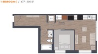 One Bedroom E