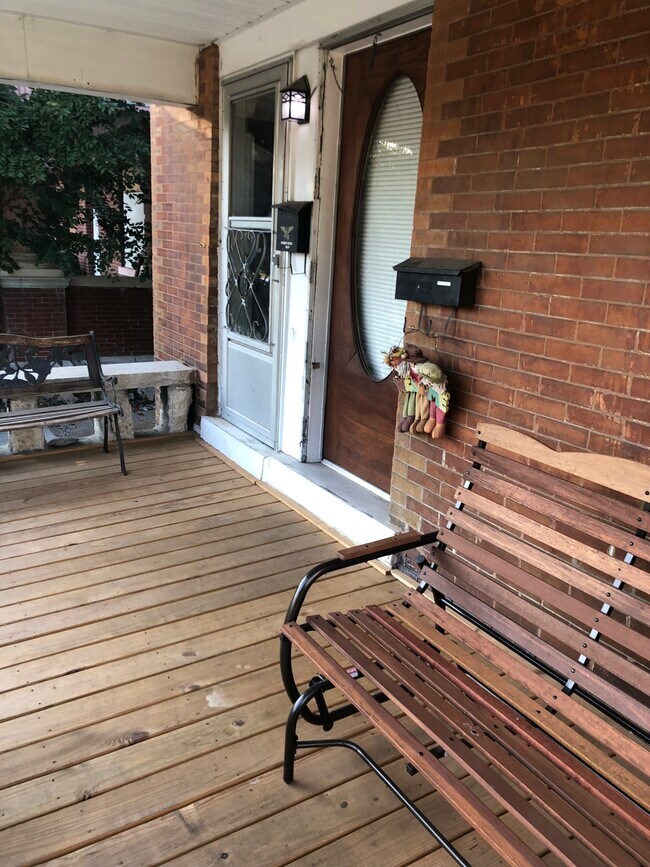 Front porch - 220 W 34th St