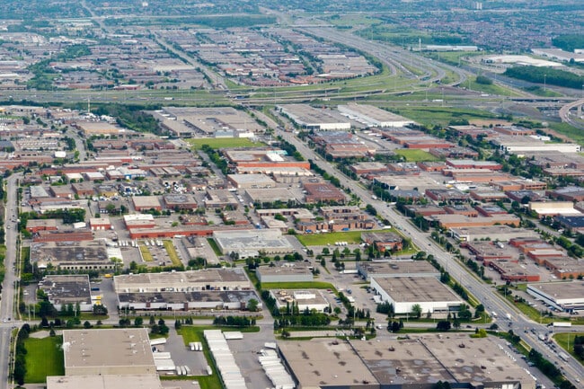 Industrial parks lie on the east and north parks of Sherwood Park.