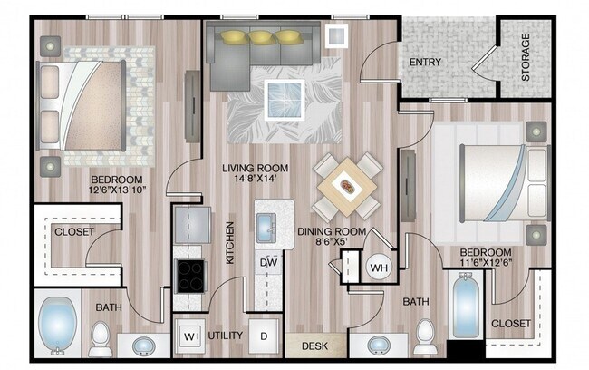 Foto del edificio - 529 Barker-Clodine Road Unit 19201