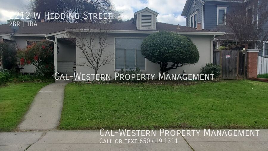 Primary Photo - 2/1 Duplex Close to Santana Row, Valley Fa...