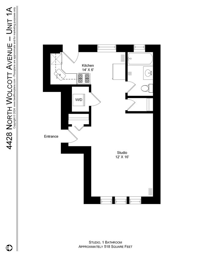 Foto del edificio - 4424-4432 N Wolcott Ave