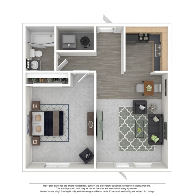 Foto del interior - Gibson Creek Apartments