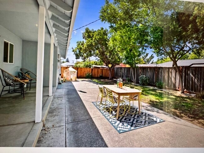 Back yard - 1705 Blossom Hill Rd