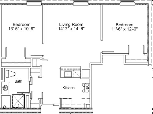 Plano de planta - Ferry Manor