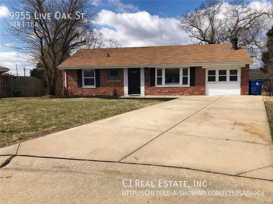 9955 Live Oak Ct, Affton, MO 63123 House Rental in Affton, MO