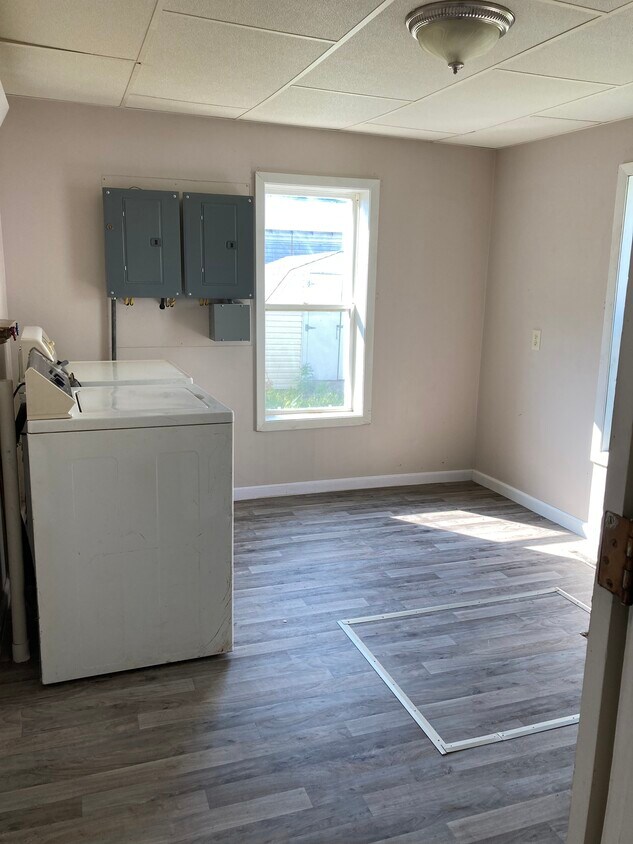 Laundry Room and Storage - 112 E 2nd St