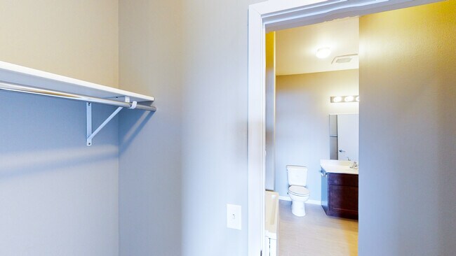Closet - Graystone Heights Luxury Apartments