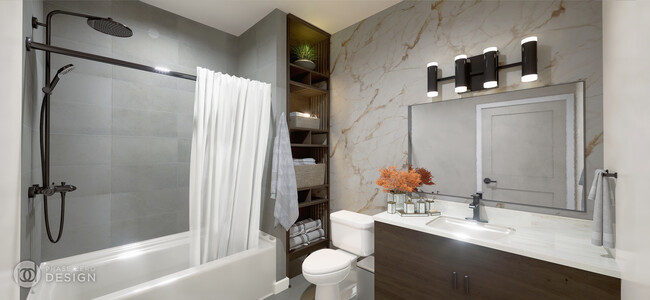 Spa Inspired Baths - The Byline. West Hartford