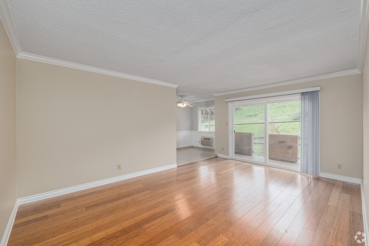 Living Room Entrance, 2BR, 2BA - 1,200SF - About 4315 Don Tomaso Dr