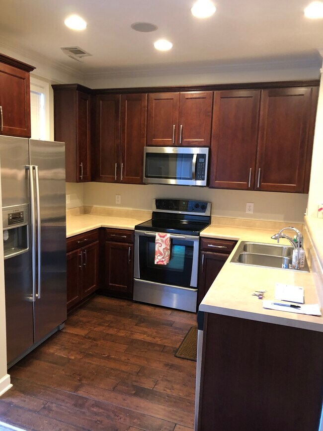 Kitchen Equipped with Stainless Steel Appliances - 19946 Crew Cottage Ct