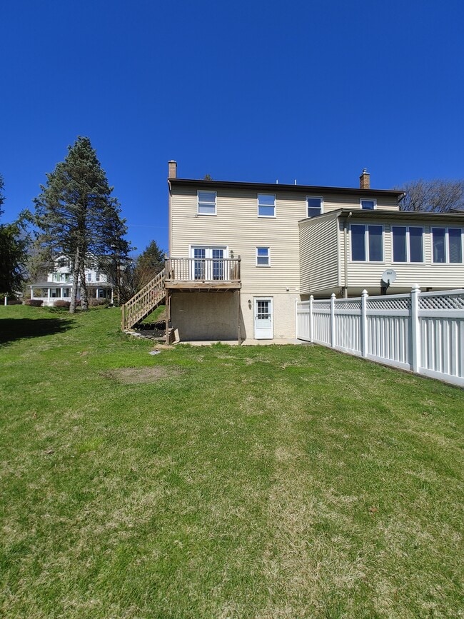 Large back yard with daylight basement. - 110 Froelich Ave